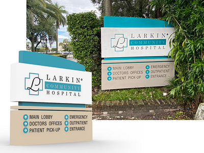 Larkin Hospital 3D Rendering 3d