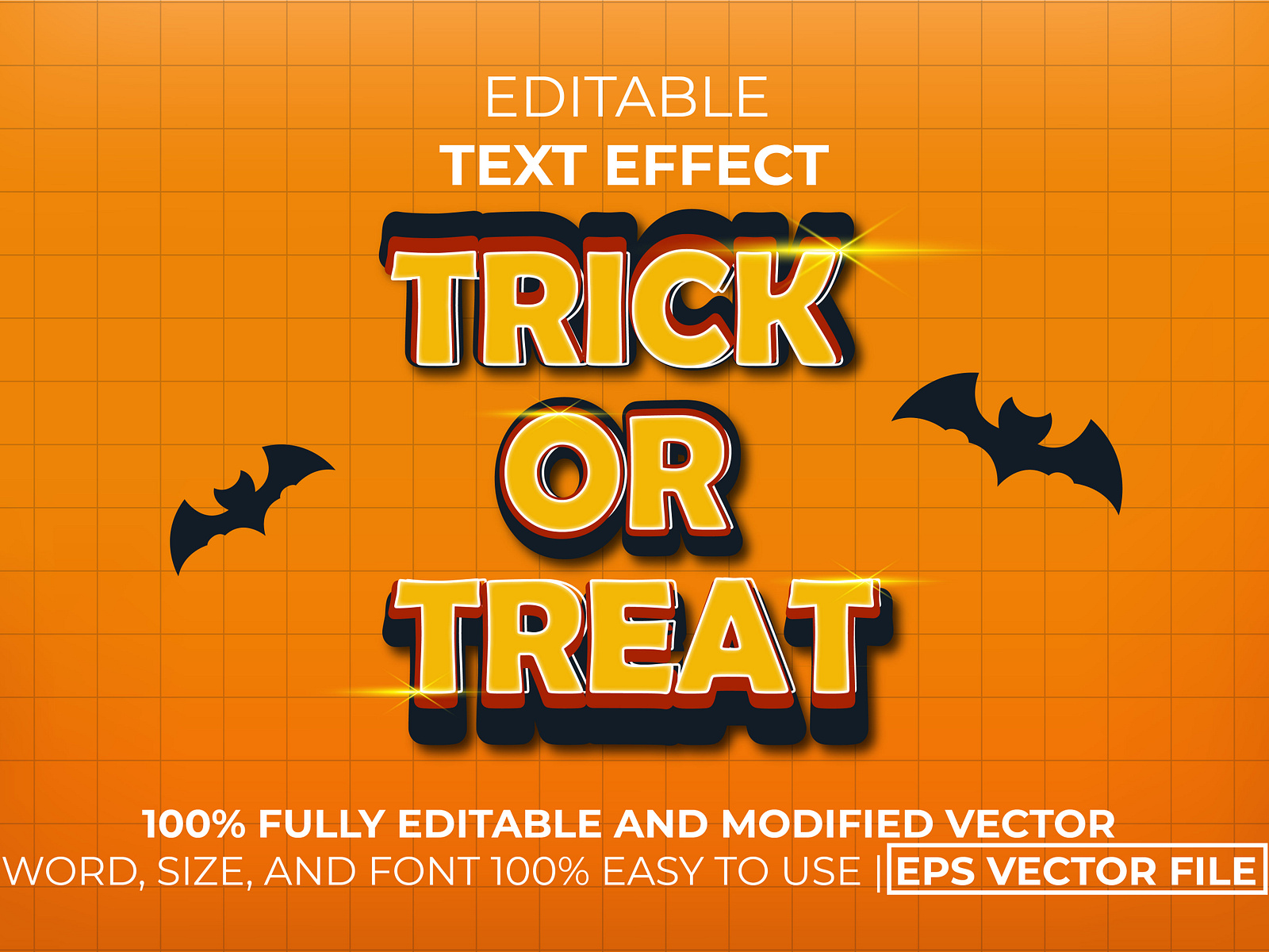 Halloween Trick Or Treat Text Effect by Akbar Fikri Faza on Dribbble