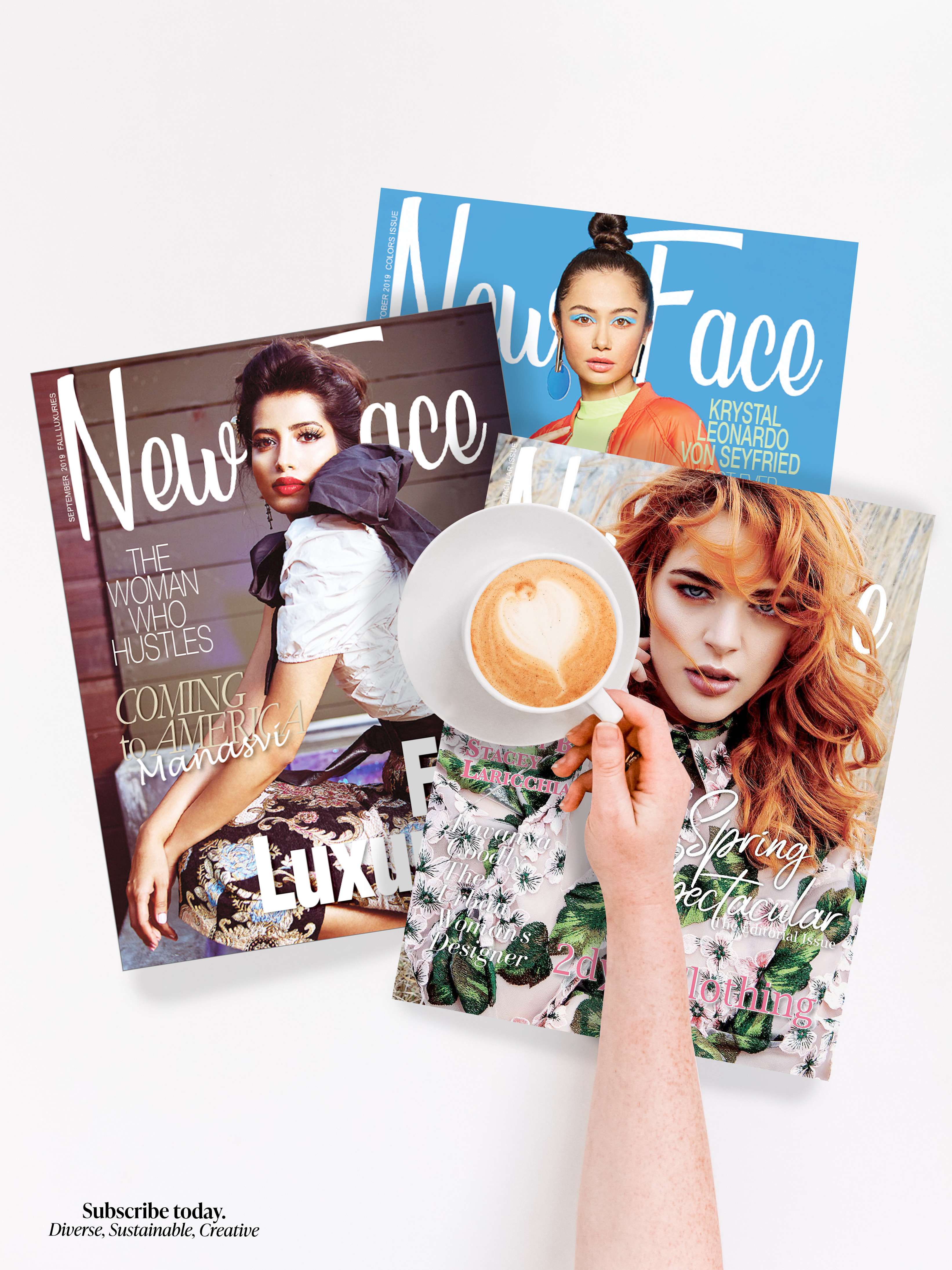 Fashion Magazine Series III advertisement design fashion fashion magazine fashion photography fashion spread graphic design layout layout design magazine magazine design print print design spread