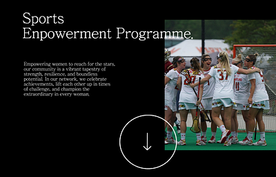 Jackels - women empowerment program website design web desigm