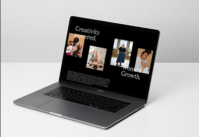 Jackels - desktop mockup. branding uiux web design