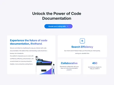 Code Docs Pro bento grid code documentation grid unlock