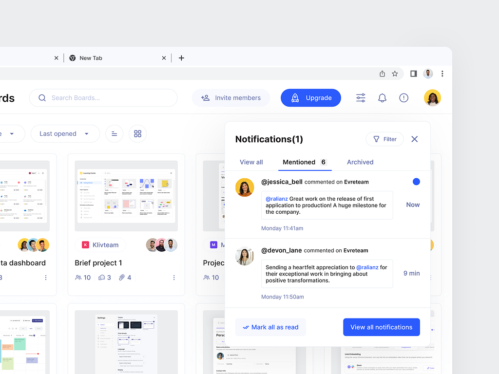 Team Management - Notification by Product SAAS on Dribbble