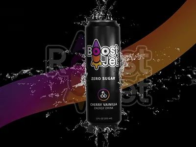 BoostJet Bottle Animation 3d 3d animation 3d art 3drender animation blender modeling motion graphics