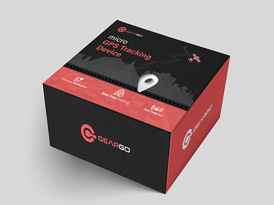 GPS Tracker Branding Design box design branding design flyer design gps tracker packaging design user manual design web slider