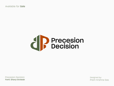 Modern, Minimalistic Precesion Decision Logo Design 99 design a b c d e f g h i j k l m abstract logo brand identity branding graphic design icon logo logo design logomark logotype minimal minimalistic logo modern creative professional n o p q r s t u v w x y z popular logo symbol monogram favicon typography unique logo vector