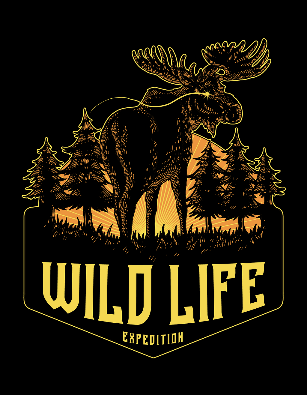 Wild Life Deer Logo by WolforDeer on Dribbble