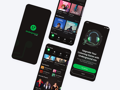 MUSIC APP UI DESIGN app design music app ui design