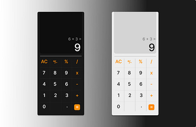 Daily UI #0004 - Calculator