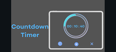 Countdown Timer!! #DailyUI #014