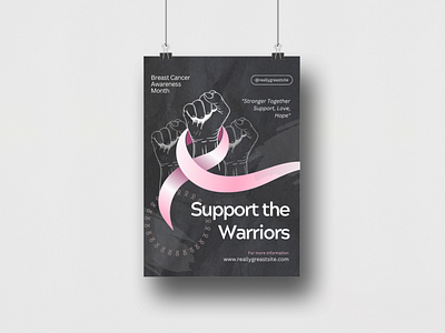 Breast Cancer Awareness Campaign Threads Post branding cancer day cancer warriors canva canvatemplate design design graphic v designer graphic design health helathy illustration poster poster design social media