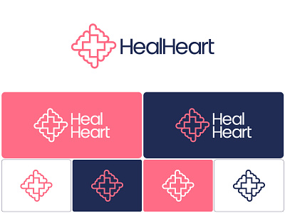 Heart + Cross logo mark brand branding clinic cross logo doctor heal healing health healthcare heart heart logo hospital medic medical medical care minimal logo modern logo patient simple logo timeless logo