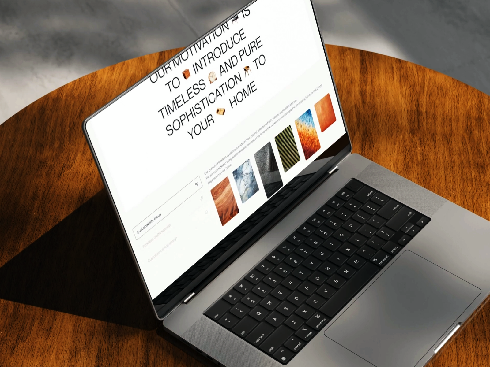 Retrovate 3d 3d animation animation furniture landing page motion design netguru shop store ui user interface ux web web design web page website