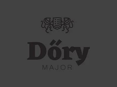 Dőry Major logo design agriculture branding design family crest graphic design logo logo design vector