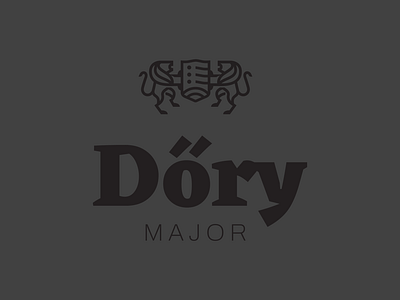 Dőry Major logo design agriculture branding design family crest graphic design logo logo design vector