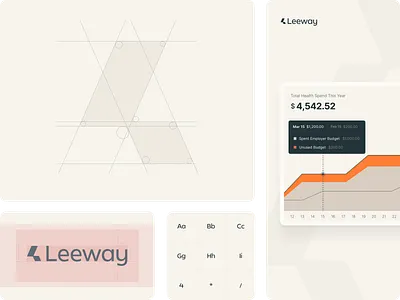 Leeway Branding & Visual Identity brand branding design graphic design healthcare logo presence ui ux