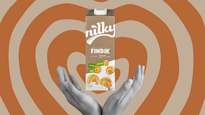 Nilky's Hazelnut Milk animation brown collage collage animation collage video cut out hazelnut milk mixed media paper cut paper torn pattern plant based stop motion torn paper video collage