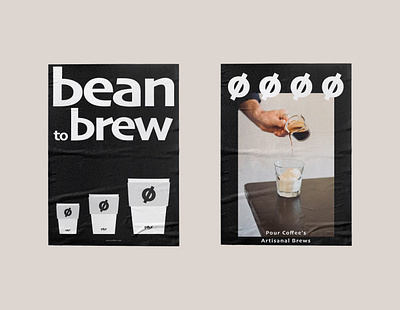 pour coffee | poster folio banner branding cafe cafe poster coffee flyer graphic design logo poster