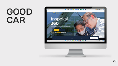 GOOD CAR Website design ui ux