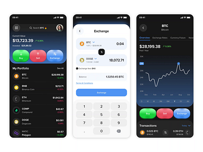 User-friendly Web3 Crypto Wallet Mobile App Design android animation bitcoin blockchain crypto crypto currency crypto exchange crypto wallet dashboard exchange finance fintech app ios mobile ui nft stocks top mobile app trading wallet web3