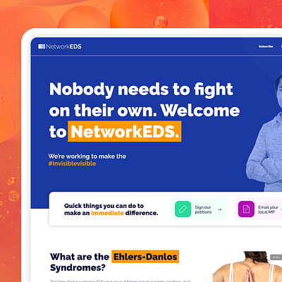 NetworkEDS - Website UI/UX branding design digital media ui ux website