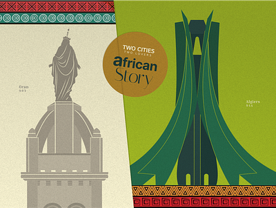 African story branding graphic design
