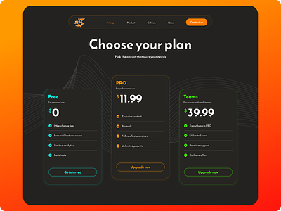 Price Page design figma mockup plan price price page ux ui web design