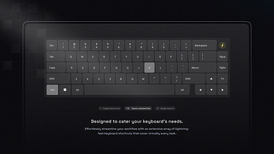 Dark Theme : Magic Keyboard branding design system graphic design logo ui user interface ux