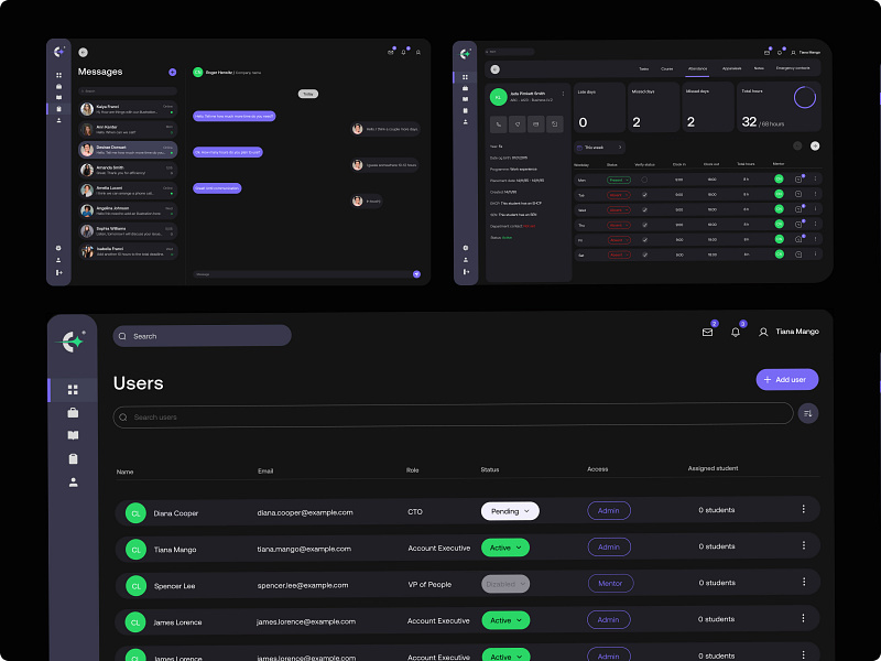 Changing Education – Dashboard Design animation branding dashboard design graphic design illustration mobile motion graphics saas ui ux web