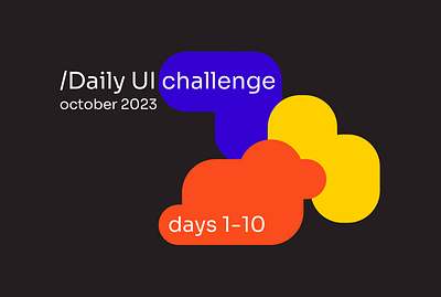 Daily UI challenge 01-10 days app calculator daily ui figma landing page minimal mobile app sign up ui uidesign