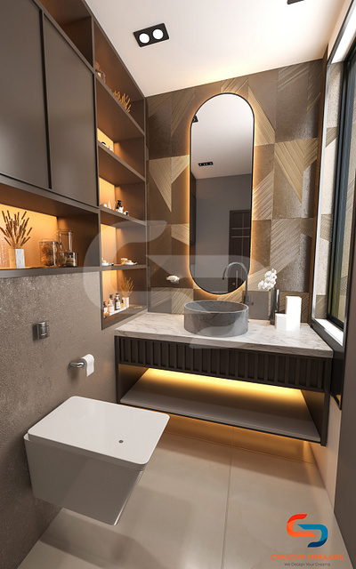 Bathroom- Interior Architectural Design 3d 3d architectural 3d modeling 3d rendering bathroom designing exterior interior modeling visualization