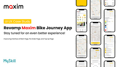 Revamp Maxim app design indonesia maxim ui ux