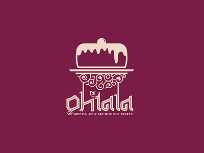 Oh la la Bakery bakery brand branding graphic design illustrator logo logotype typogaphy