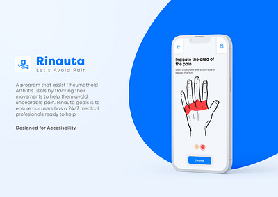 A Medical Application accessibility blue medical ra rinauta