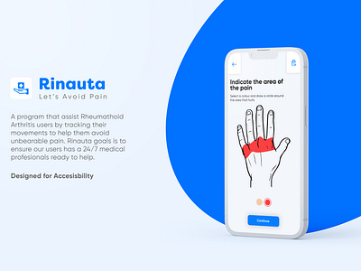 A Medical Application accessibility blue medical ra rinauta