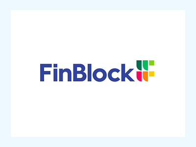 FinBlock - Logo Design v2 branding creative logo design data digital money exchange f finance financial fintech identity lettering lettermark logo money monogram safe save shield tech visual identity design