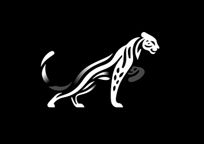 LOGO - LEOPARD animal branding cat design graphic design guepard icon identity illustration jungle leo leopard logo marks safari speed symbol ui