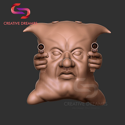 Pillow- 3D Character Design 3d 3d modeling 3d rendering character designing designing modeling pillow printing rendering sculpting
