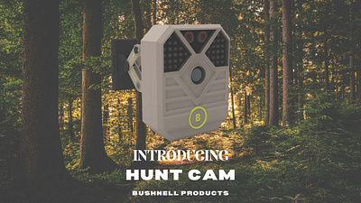 Hunt Cam, a concept trail camera camera concept camera design product design trailcamera