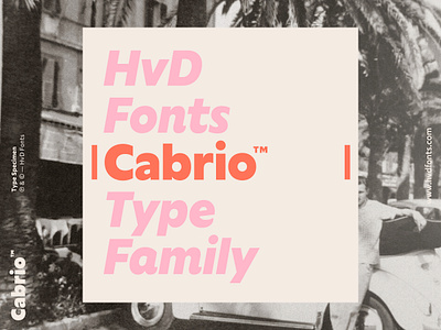 Cabrio — Type Family cabriofont design font fonts graphicdesign hvd sans sanserif typedesign typeface typography