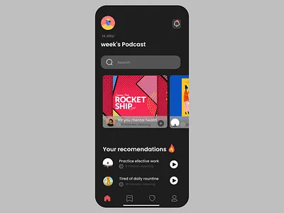 app mobile music aplikasi design mobile music
