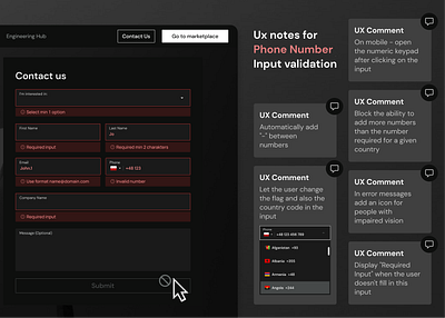 UX Case Study Form Design - Archblock Website actions archblock blockchain buttons casestudy cryptocurrency errorr messages form hover idea input ui ux uxcasestudy uxdesign uxui uxwebsite website