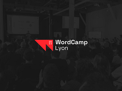 WordCamp Lyon 2022 branding event logo lyon wordcamp wordpress