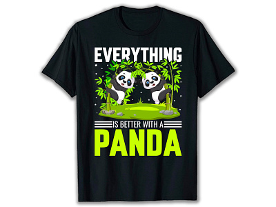 Panda t-shirt design cartoon t shirt clothing design design graphic design india kids t shirt panda panda t shirt print printing retro vintage t shirt shirt t shirt t shirt design tshirt tshirts vector