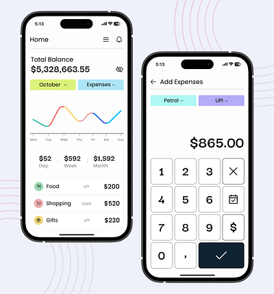 Budget Buddy animation app budget budgeting expense financial tools fintech management mobile mobile banking money personal finance planning savings tracker tracking ui uiux design user interface ux