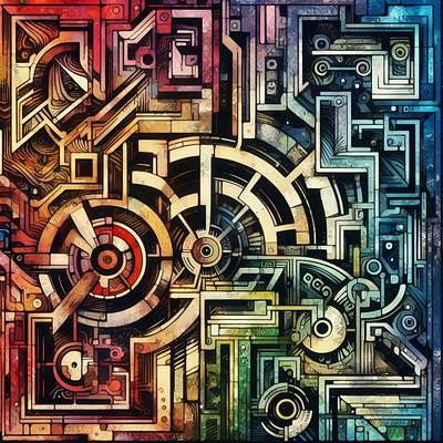 Labyrinth 1 graphic design