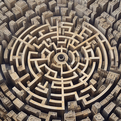 Labyrinth 3 graphic design