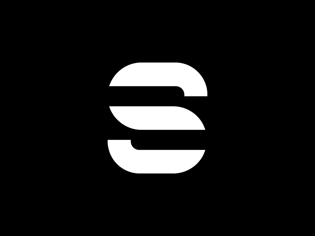 S logo mark by Tornike Uchava on Dribbble