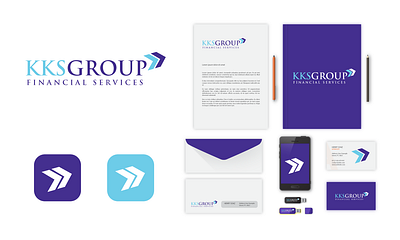 Financial Service Logo and Stationary design accounting logo branding business logo company logo design financial logo graphic design logo stationary design vector