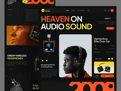 HeadBeat - Ecommerce Website Design awe design e commerce ecommerce ecommerce website ecommerce website design shop shopify store web website